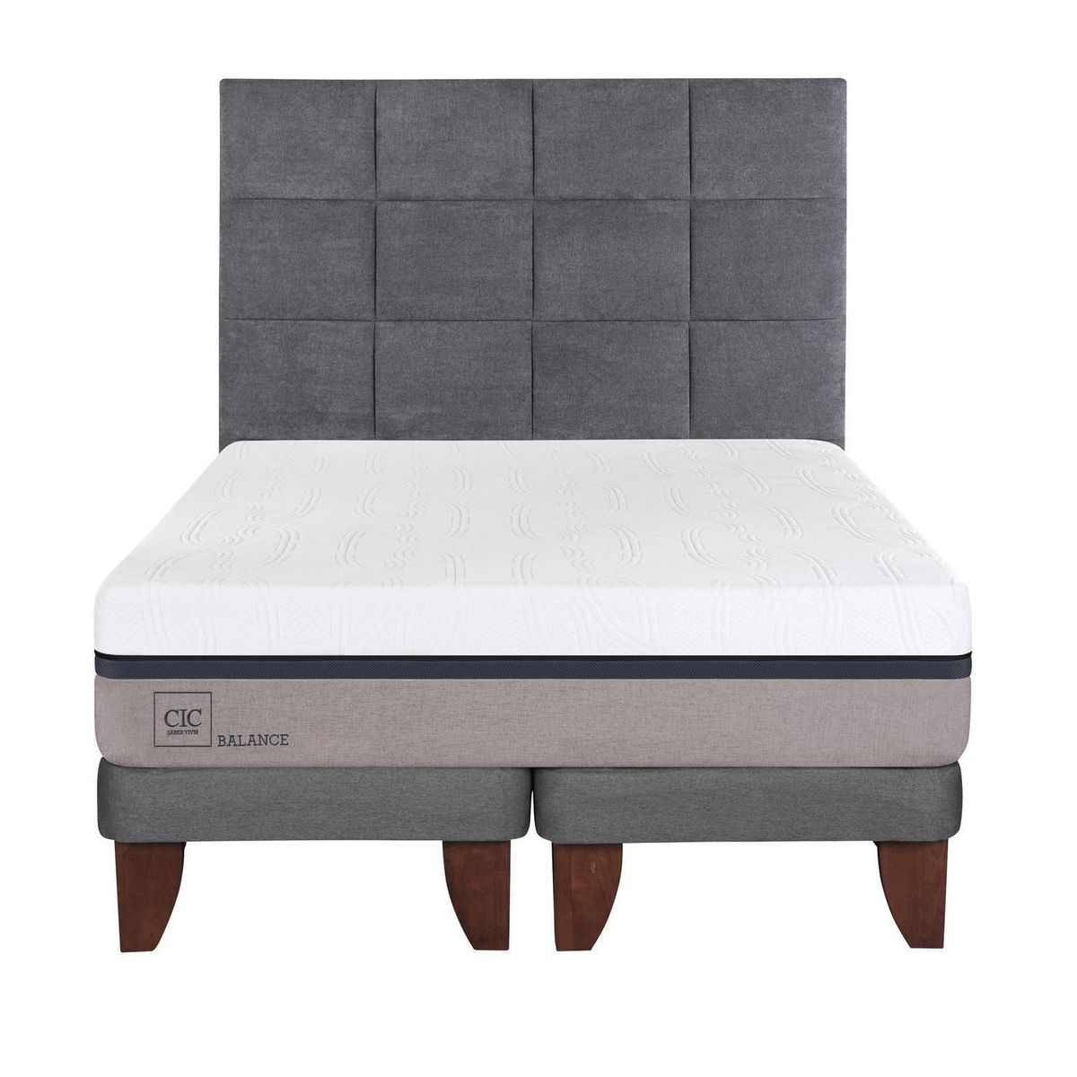 CIC - Cama europea balance super king + respaldo