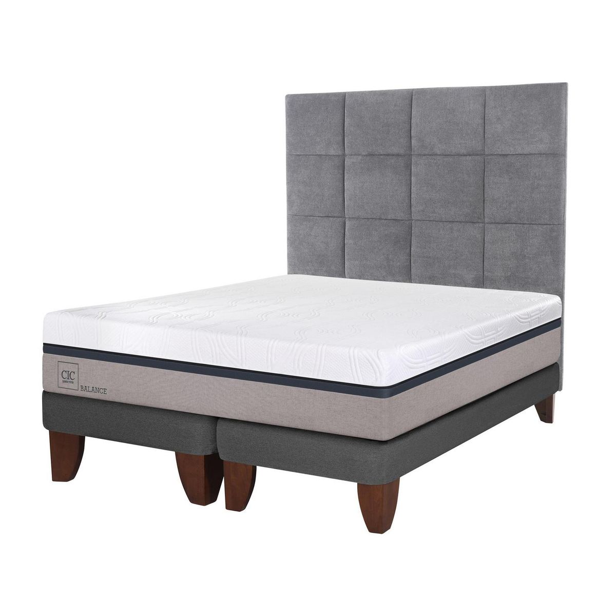 CIC - Cama europea balance super king + respaldo