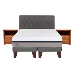 CIC - Cama Europea Balance King + Muebles