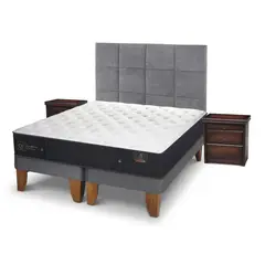 CIC - Cama europea premium super king + muebles