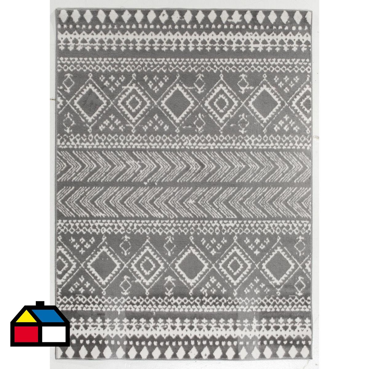 IDETEX - Alfombra heatset ethnic 133x180 cm azul