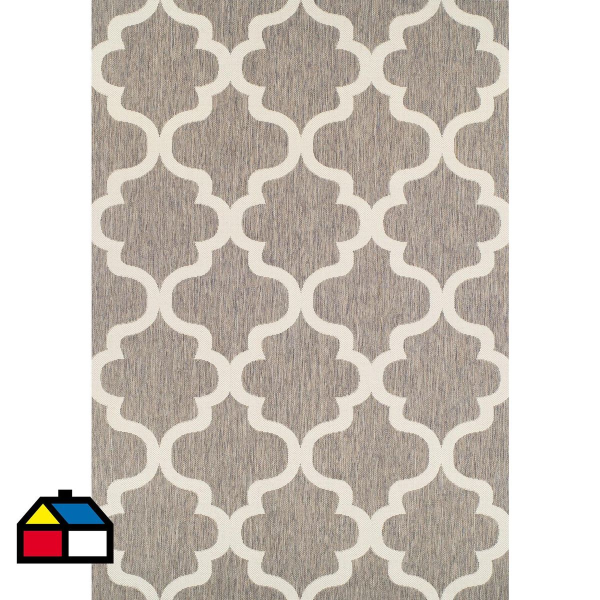 IDETEX - Alfombra Dawn 160x230 cm Sisal Gris