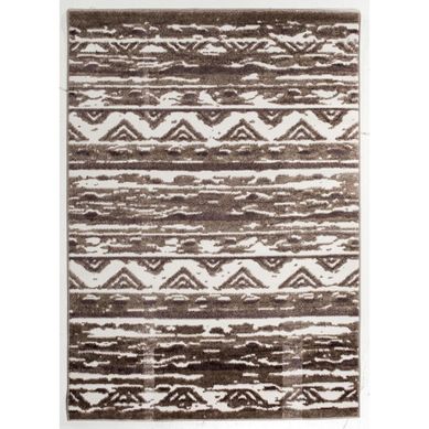 Alfombra heatset ethnic 80x120 cm caf.