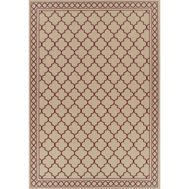 Alfombra sisal dawn 200x285 cm rojo