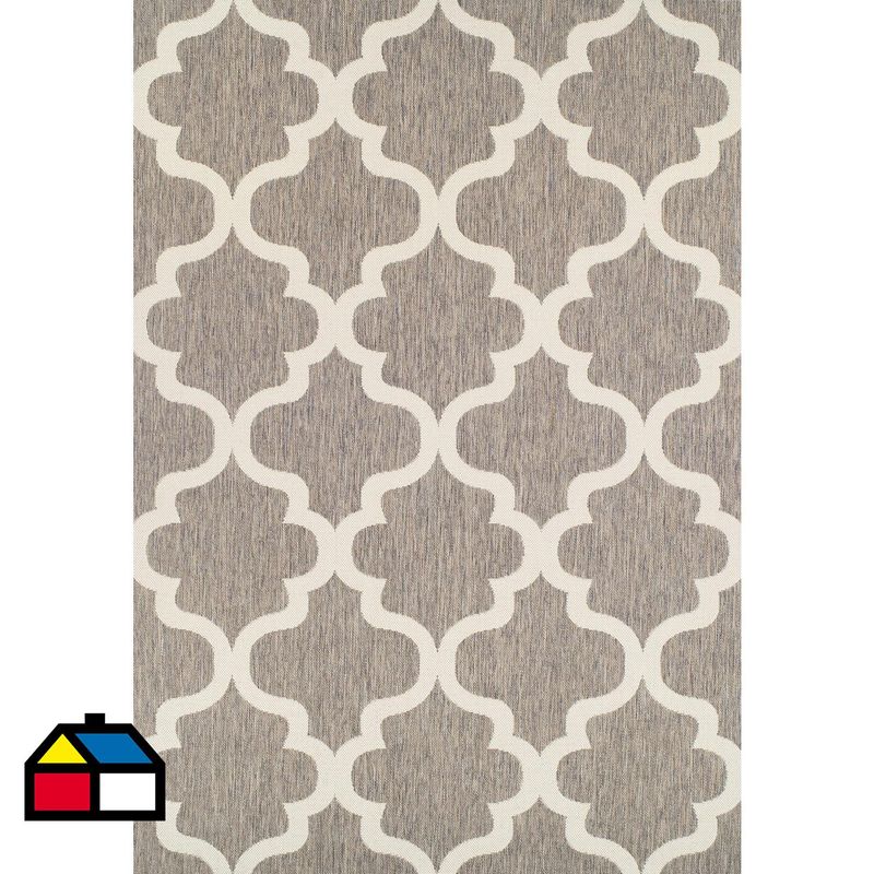 IDETEX - Alfombra sisal dawn 200x285 cm gris