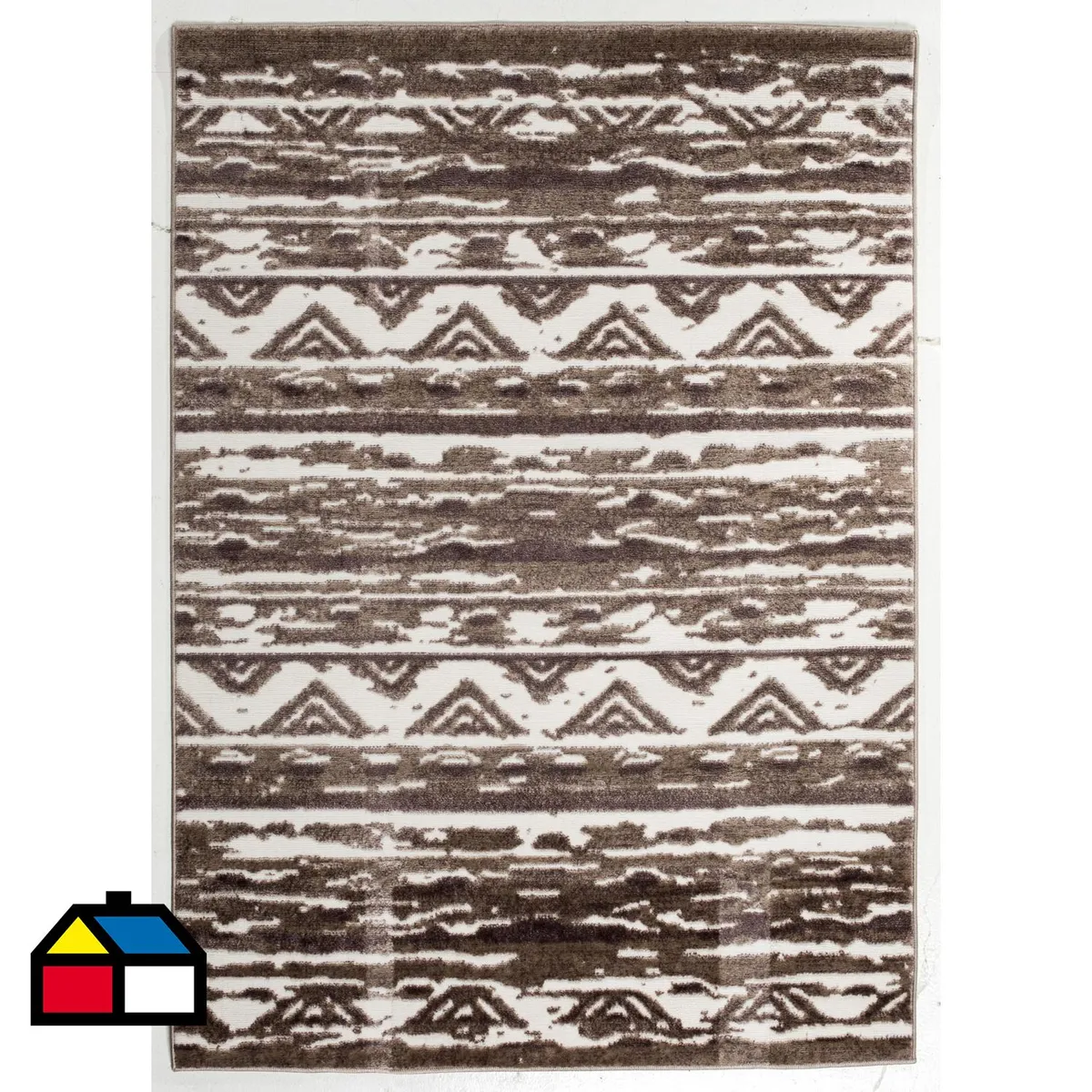 IDETEX - Alfombra Heatset Ethnic 160x230 cm Polipropileno Café