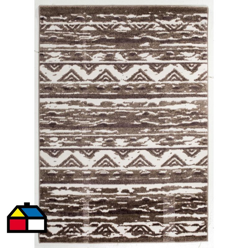IDETEX - Alfombra heatset ethnic 160x230 cm café