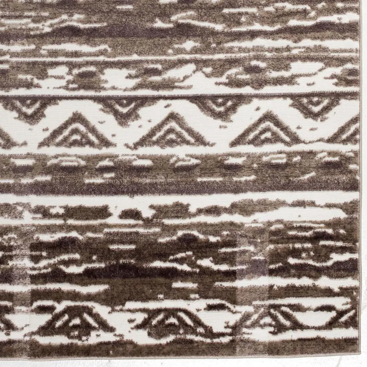 IDETEX - Alfombra Heatset Ethnic 160x230 cm Polipropileno Café