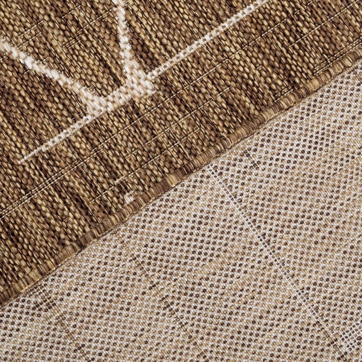 IDETEX - Alfombra Grande Poseidon 240x340 cm Sisal Café