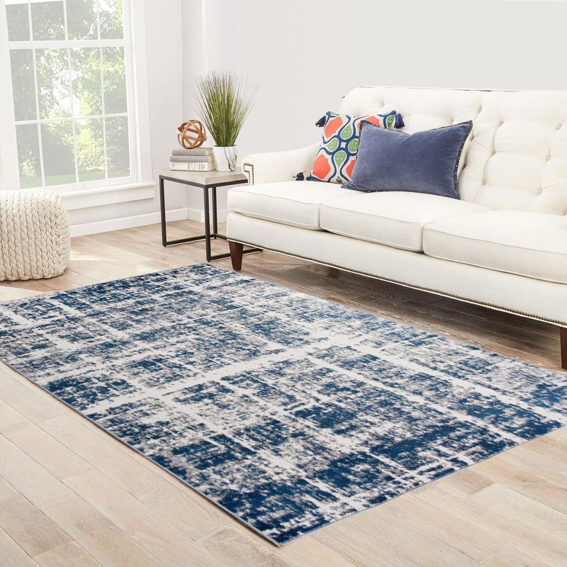 IDETEX - Alfombra heatset Dalí 160x230 cm azul