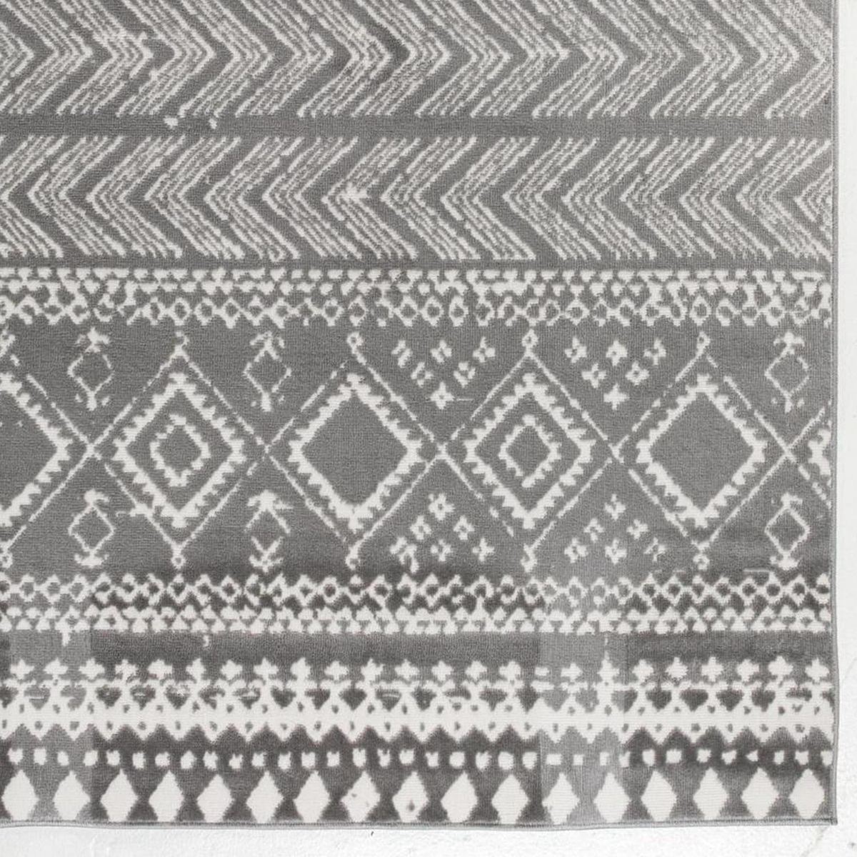 IDETEX - Alfombra Heatset Ethnic 160x230 cm Polipropileno Azul