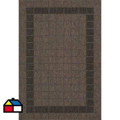 Alfombra sisal dawn 200x285 cm negro