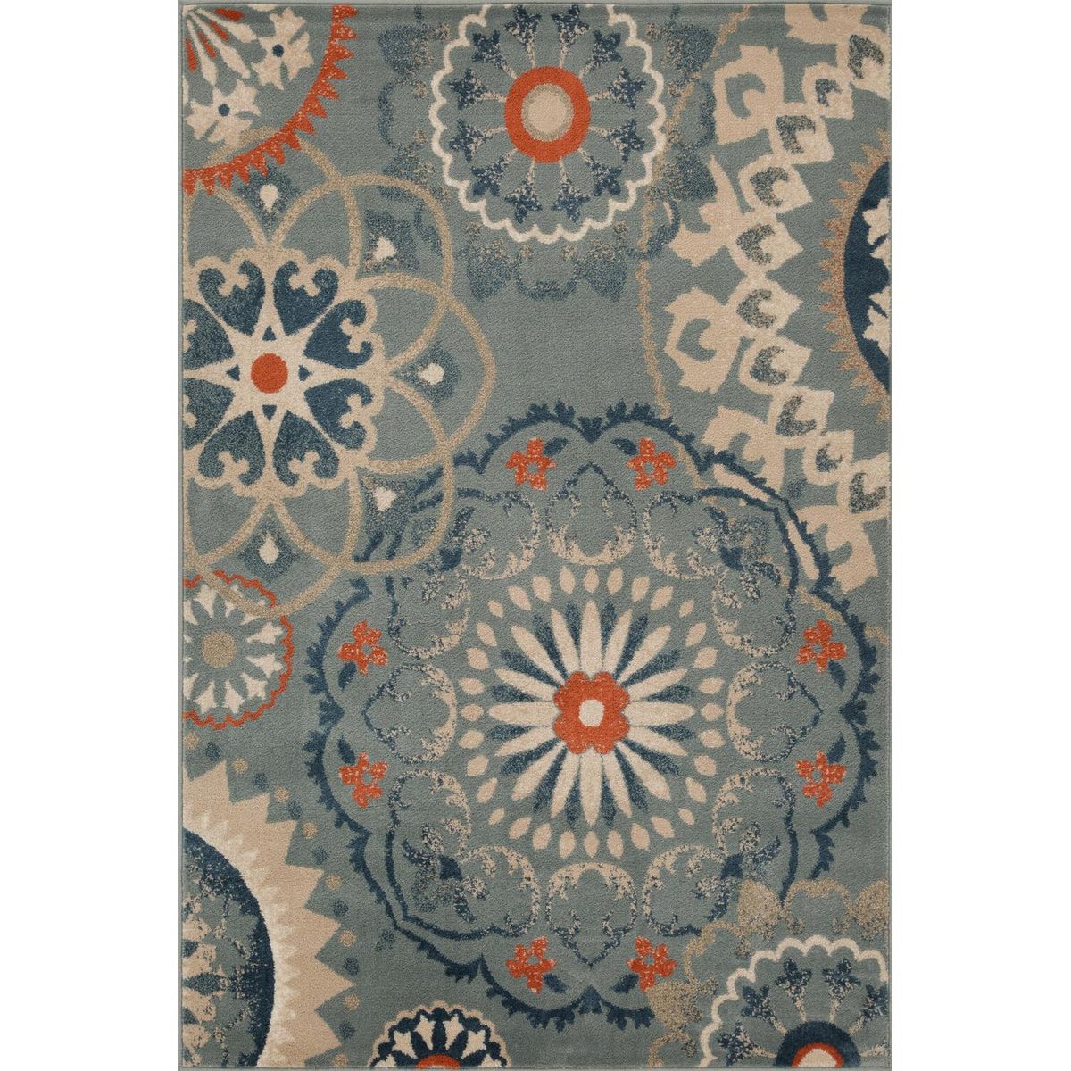 IDETEX - Alfombra Compel 160x235 cm Polipropileno Azul