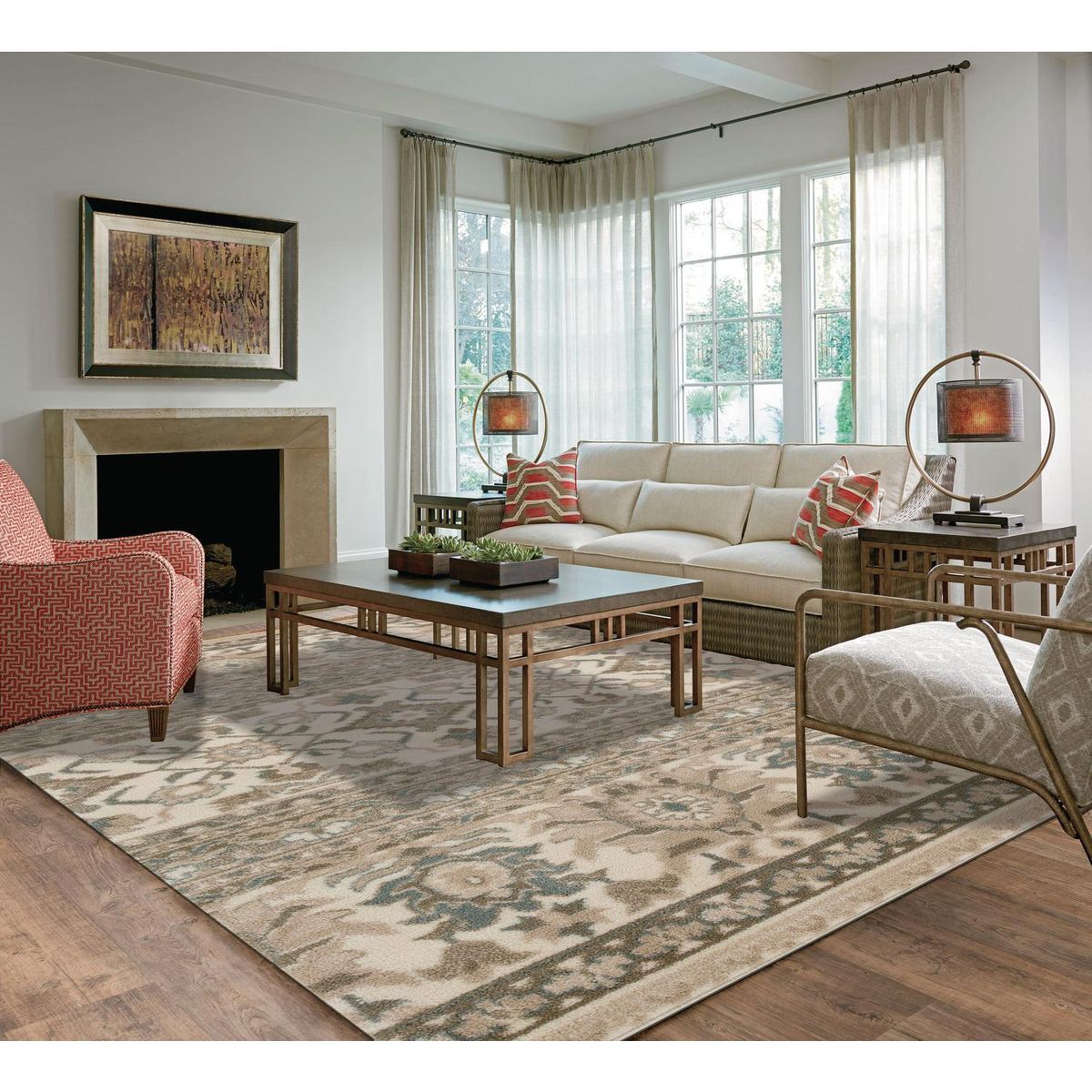 IDETEX - Alfombra compel 160x235 cm beige