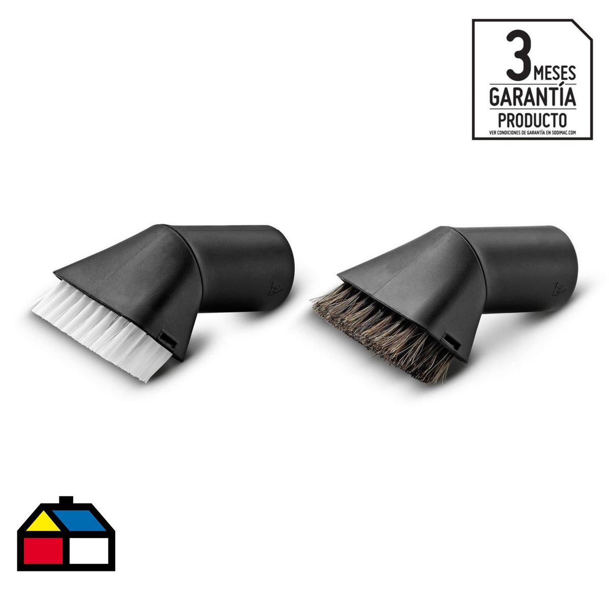 KARCHER - Cepillos de cerdas blandas y duras para aspirar