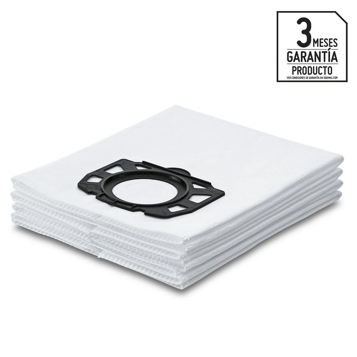 KARCHER - Bolsas filtros de fieltro para aspiradora 4 uds