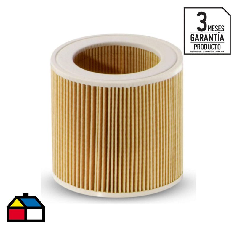 KARCHER - Filtro cartucho de aire para motor aspiradora