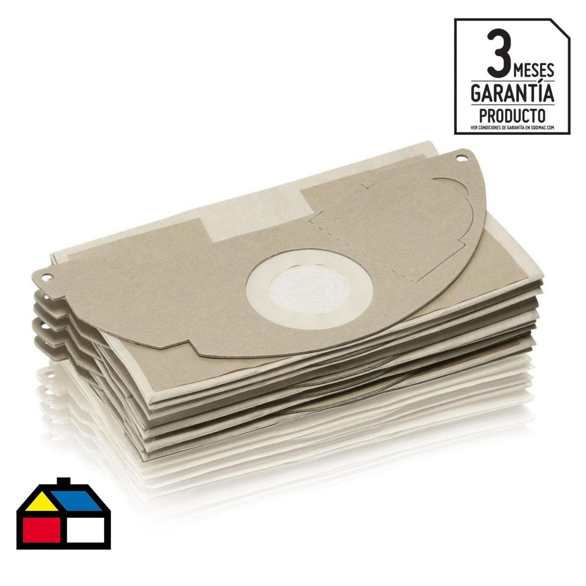 KARCHER - Bolsas filtros de papel para aspiradora 5 unidades