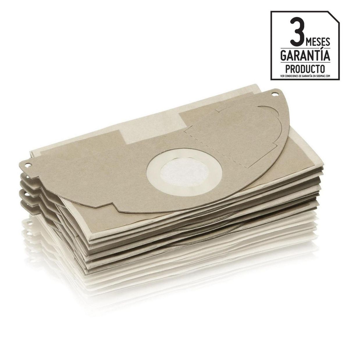 KARCHER - Bolsas filtros de papel para aspiradora 5 unidades