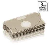 Bolsas filtros de papel para aspiradora 5 unidades