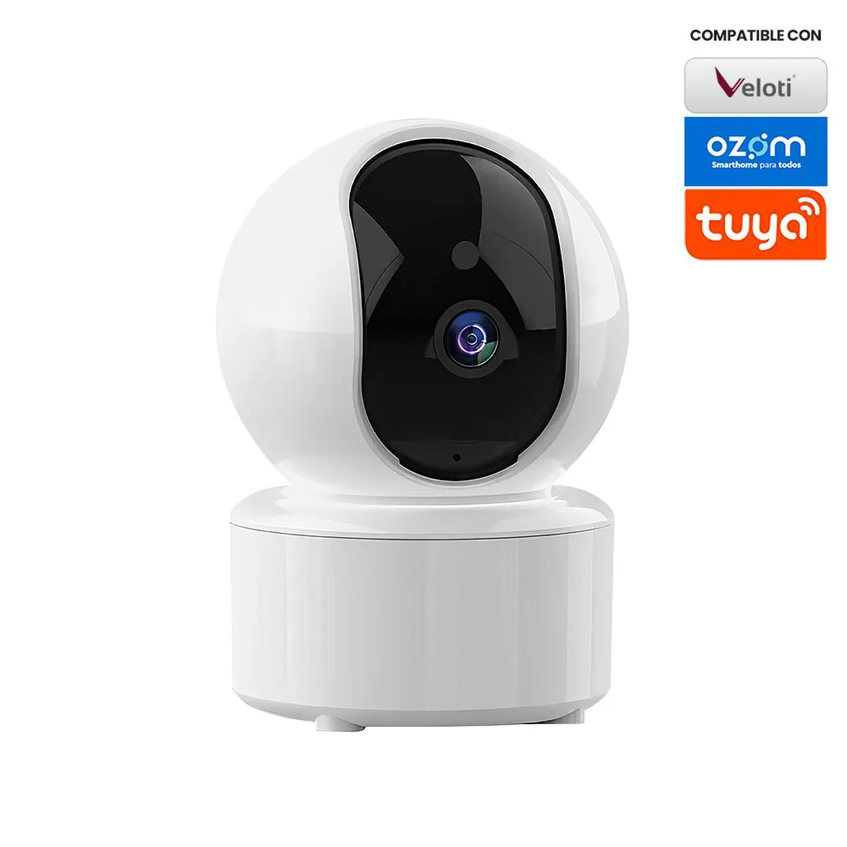 VELOTI - Cámara de seguridad smart interior HD Wifi