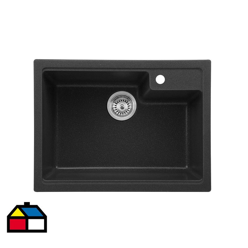 FDV - Lavaplatos 1 Cubeta(s) 60x22x45 cm Granito