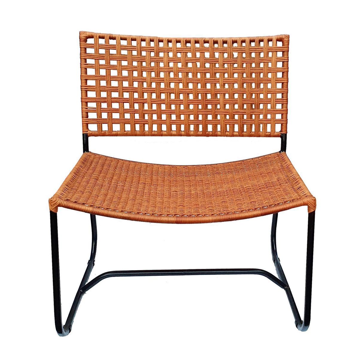 DECO MIMBRE - Sillón Carolina mimbre 80x70x45 cm Natural