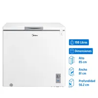 Freezer Horizontal 198 Litros MFH-1990B258CN