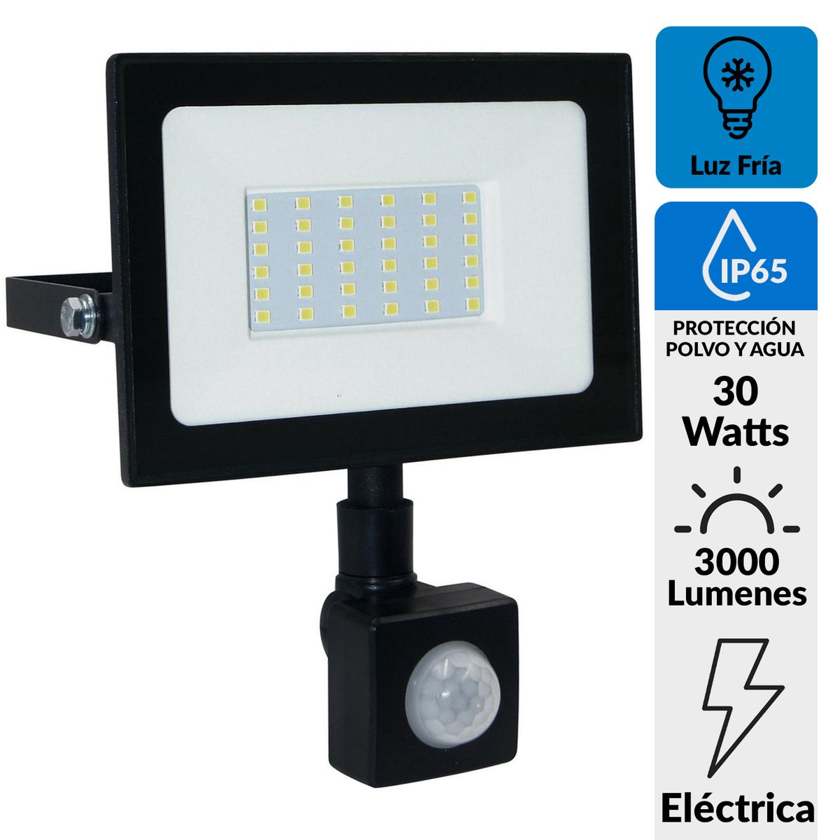 HALUX - Reflector 30 W IP 65 3000 lm Luz Fría