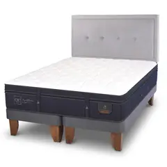 CIC - Cama europea super premium 2 plazas bd + respaldo