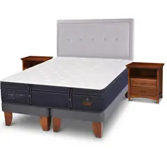 CIC - Cama europea grand premium king + muebles