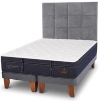 Cama Europea Grand Premium Super King + Respaldo