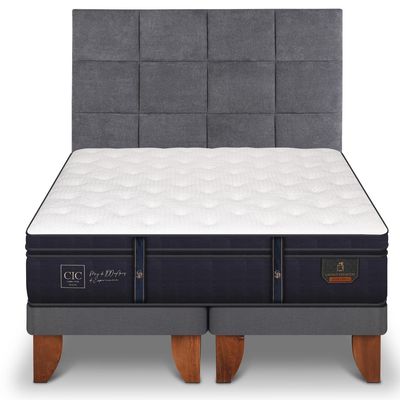 Imagen 2 del producto Cama Europea Grand Premium Super King + Respaldo