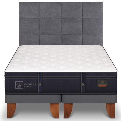 Imagen 2 del producto Cama Europea Grand Premium King + Respaldo