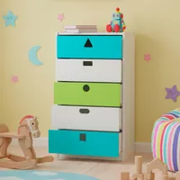 Cajonera 5 Cajón(es) Geometric 60x115x40 cm Multicolor