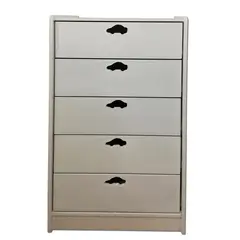 MUEBLES KIDS - Cajonera 5 Cajón(es) Blanca Auto 60x115x40 cm Blanco