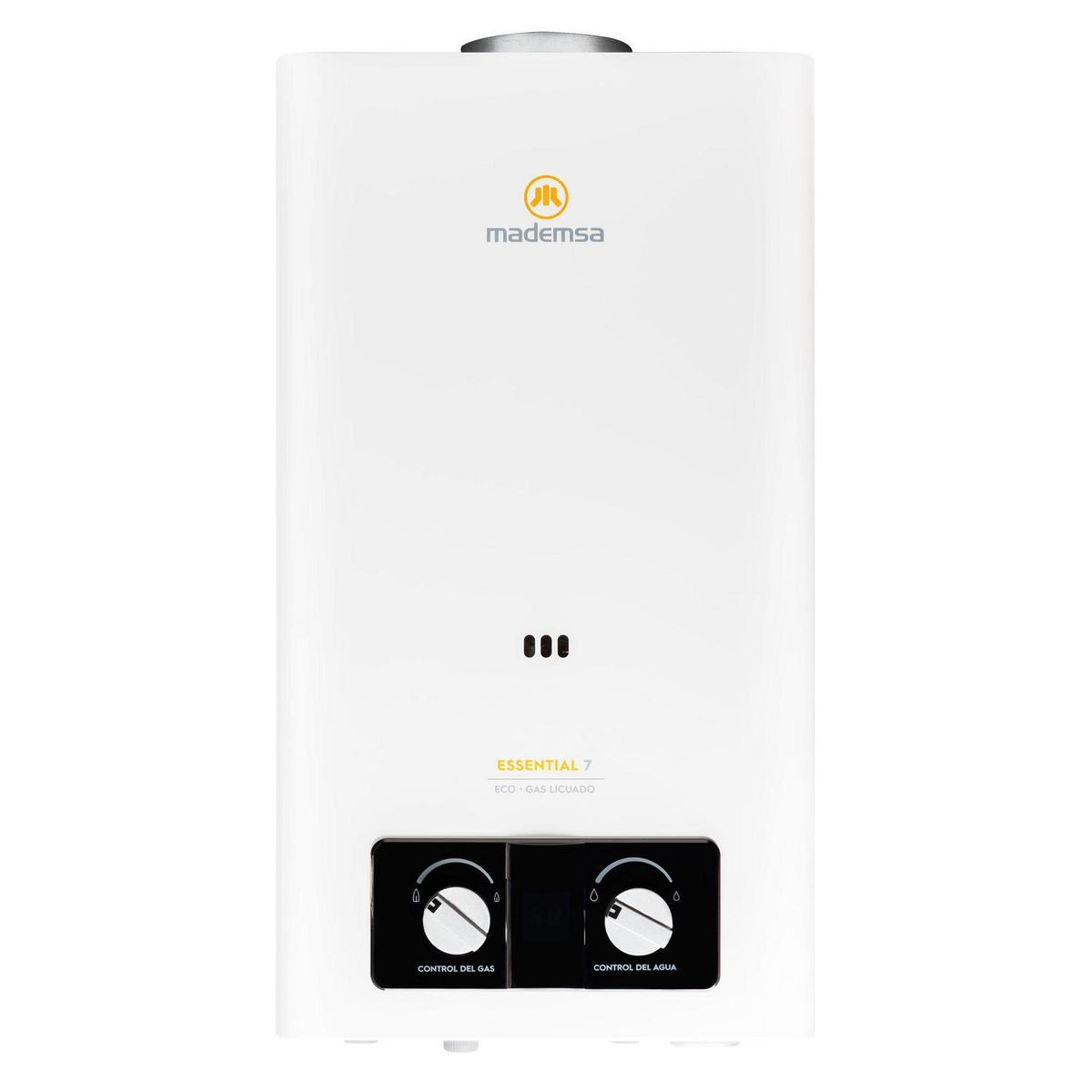 MADEMSA - Calefont Gas Licuado 7 Litros Tiro Natural Ionizado