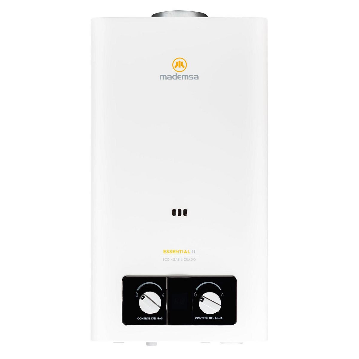 MADEMSA - Calefont Gas Licuado 11 Litros Tiro Natural Ionizado