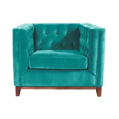 LATAM HOME - Sofa Roma 1 Cuerpo Tela Velvet