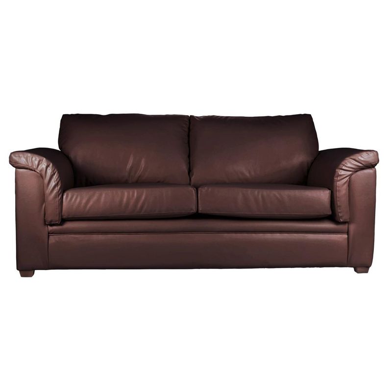LATAM HOME - Sofa Ancona 3 Cuerpos Pu Grano