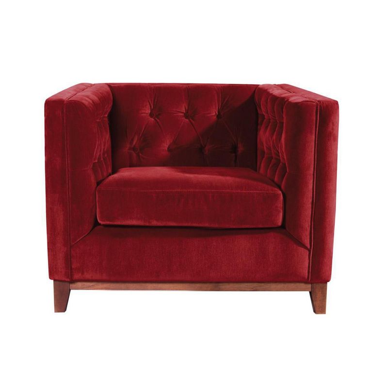 LATAM HOME - Sofa Roma 1 Cuerpo Tela Velvet