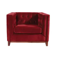 LATAM HOME - Sofa Roma 1 Cuerpo Tela Velvet