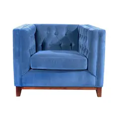 LATAM HOME - Sofa Roma 1 Cuerpo Tela Velvet