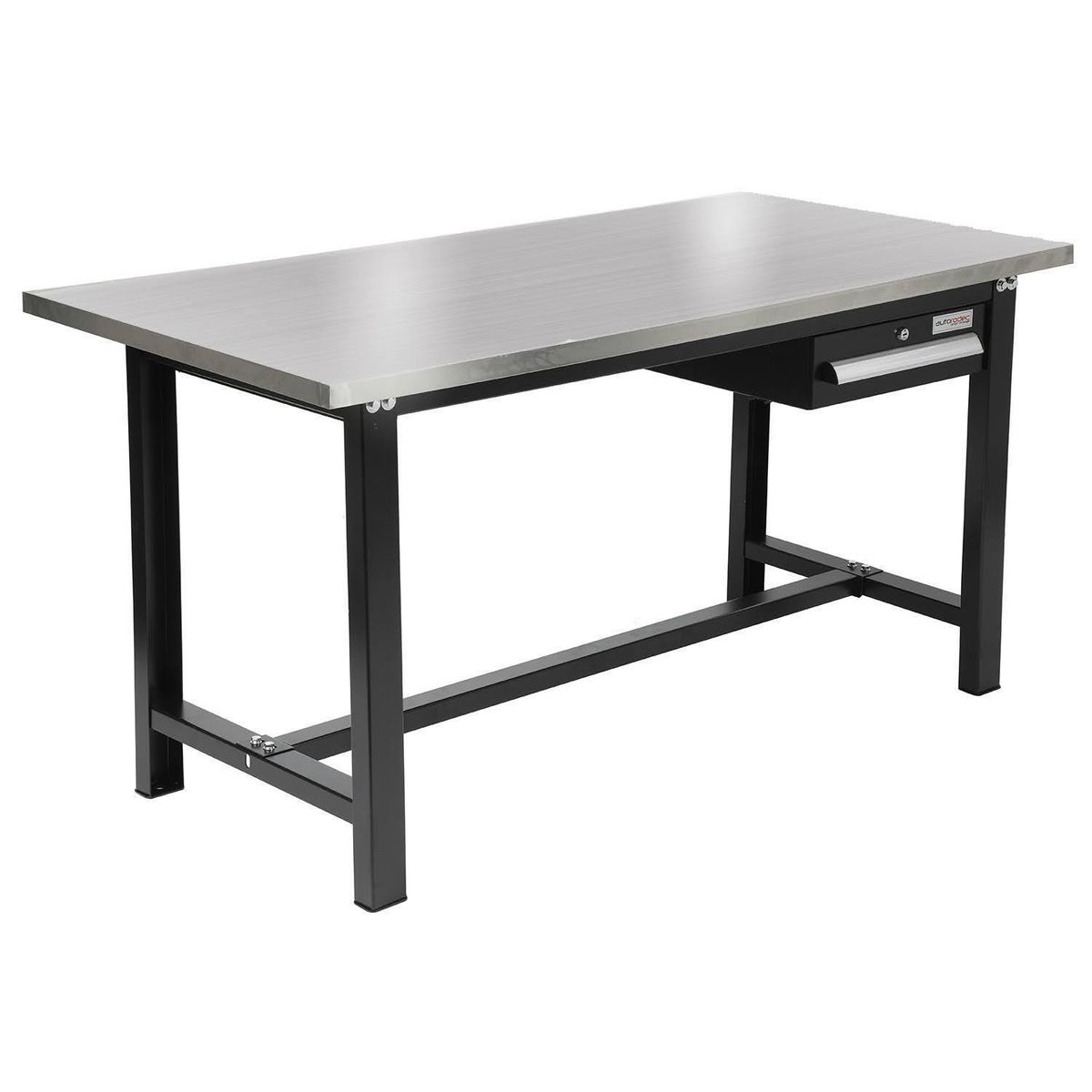 AUTORODEC - Mesón de trabajo 150x75x78cm acero inoxidable