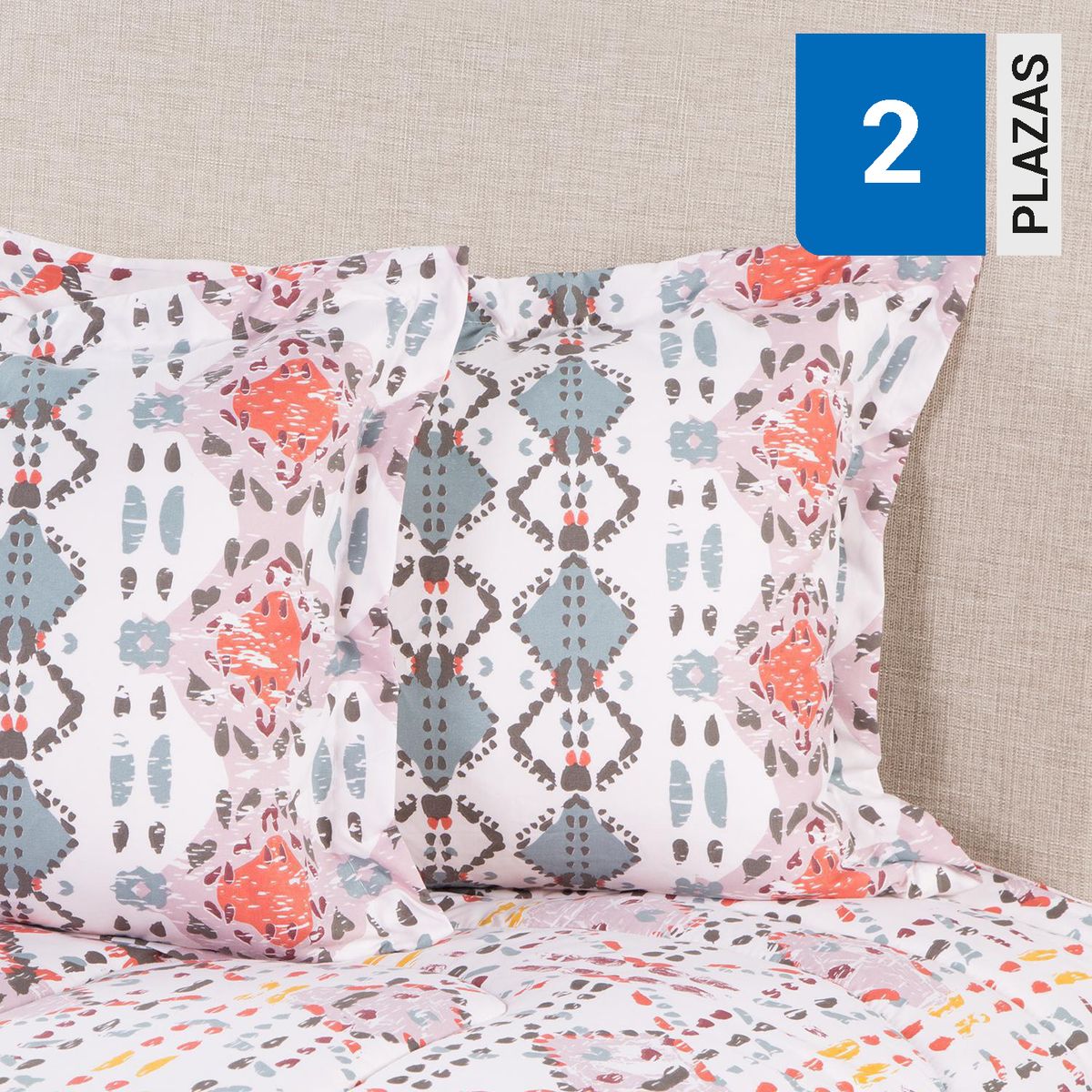 ELEMENT & CO - Plumón 2 plazas Harvest Multicolor 