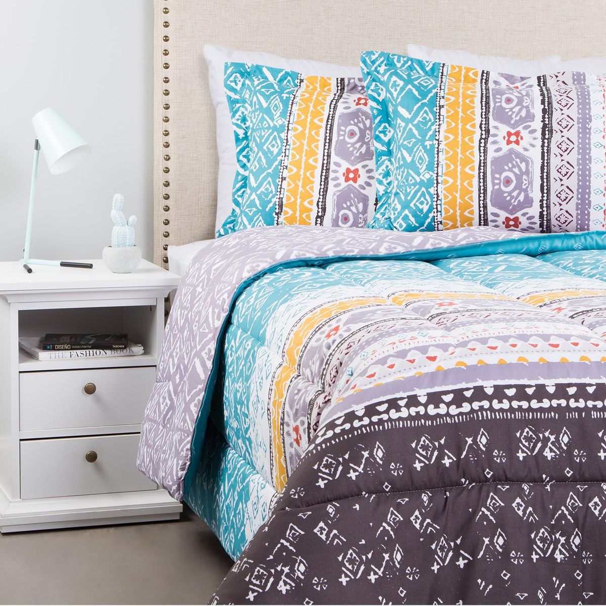 ELEMENT & CO - Plumón 2 plazas Atlantis Multicolor