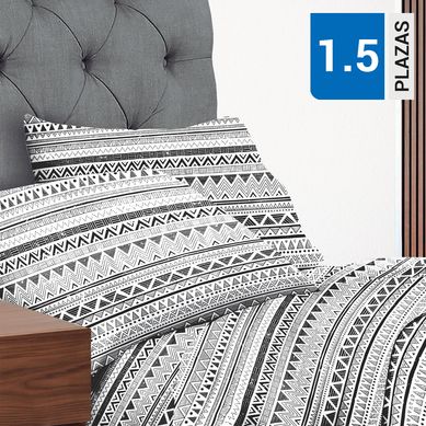 Sbana 144 hilos Berk multicolor 1.5 plazas
