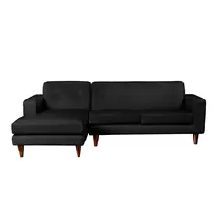 LATAM HOME - Sofá 2 cuerpos 186x92x98 cm burdeo.