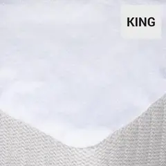 AMERICAN FAMILY - Cubrecama impermeable toalla king