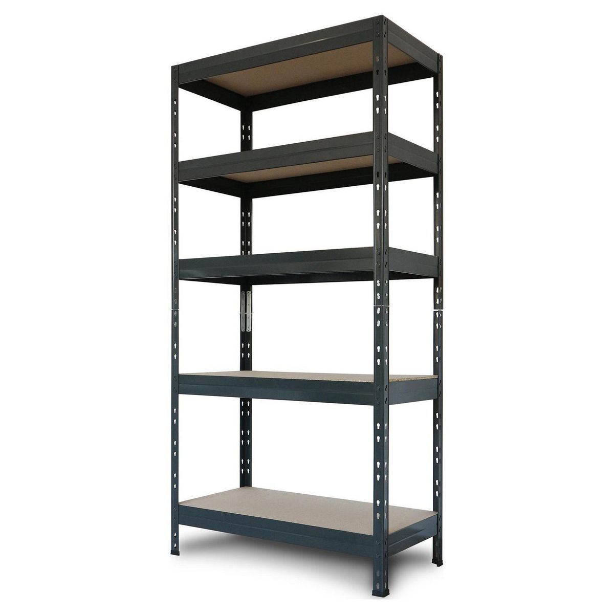 FIXSER - Estante Metal 5 Nivel(es) 90x176x40 cm Grafito